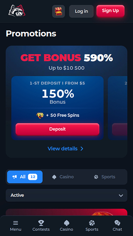 Promociones móviles de BetFury Casino