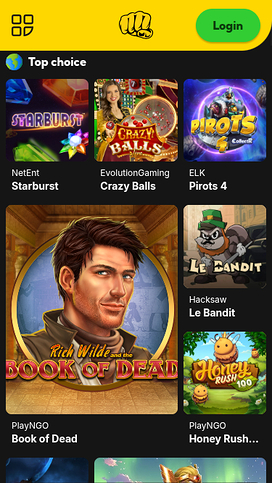 BetHard Casino Mobile Games