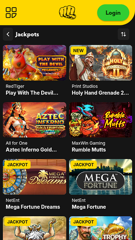 BetHard Casino Mobile Jackpot