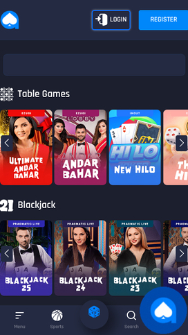 Live Dealers screenshot of Betigma Casino for Mobile