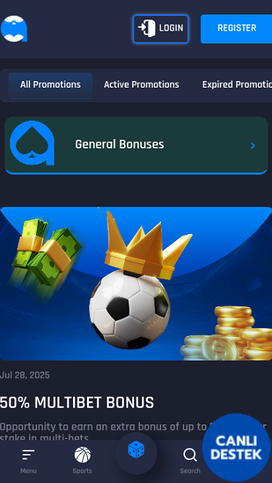 Promotions screenshot of Betigma Casino for Mobile