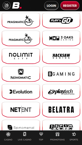 Betista Casino Mobile Game Developers