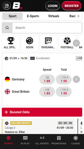 Betista Casino Mobile Sports