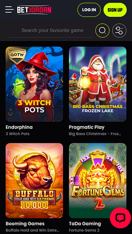 BetJordan Casino Games