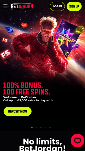 BetJordan Casino Homepage
