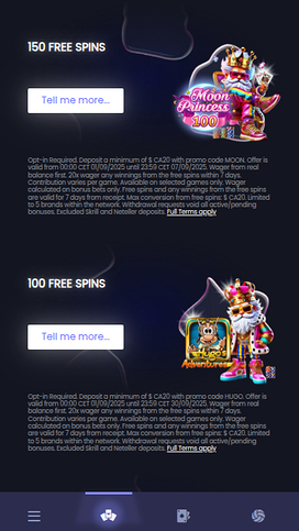 Betmorph Mobile Promotions