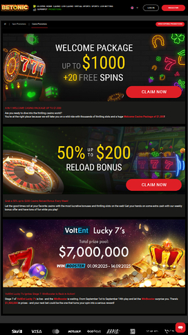 Betonic Mobile Promotions