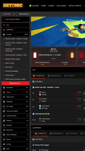 Betonic Mobile Sports