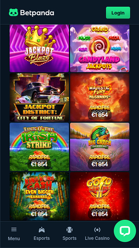 Bote móvil de BetPanda Casino