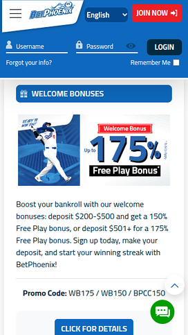 BetPhoenix Casino Mobile Promotions