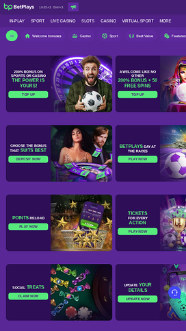 BetPlays Casino Mobile Promotions
