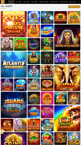 Betrophy Casino Mobile Games