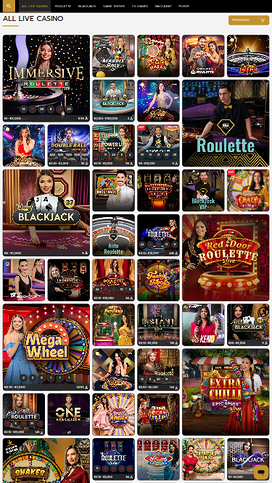 Betrophy Casino Mobile Live Dealer