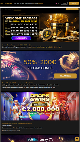 Betrophy Casino Mobile Promotions