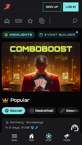 BetRunner Casino Mobile Sports