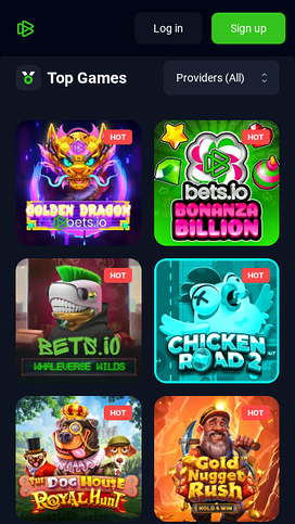 Bets.io Casino Mobile Games