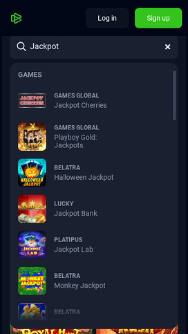 Bets.io Casino Mobile Jackpot