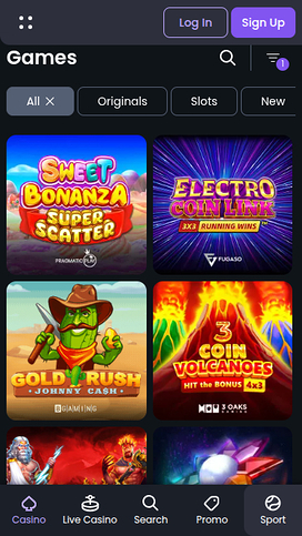 Betspino Mobile Games