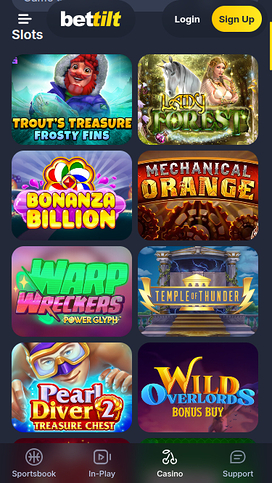 Bettilt Casino Mobile Games