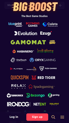Big Boost Casino Mobile Game Developers