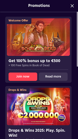 Big Boost Casino Mobile Promotions