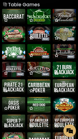 BigWins Mobile Table Games