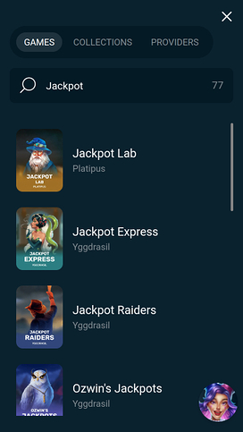 Bilucky Casino Mobile Jackpot