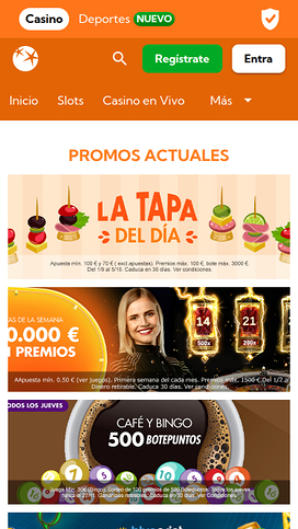 Bingo Botemania Casino Mobile Promotions