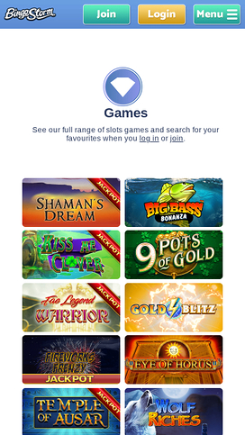 Bingo Storm Casino Mobile Games