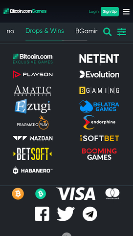 Bitcoin.com Games Casino Mobile Game Developers