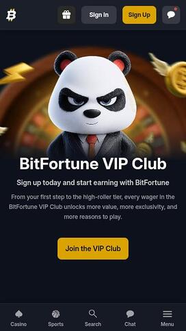 BitFortune Casino VIP Mobile