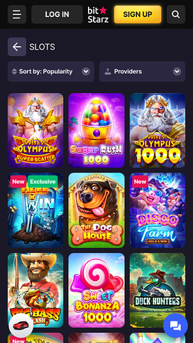 Bitstarz Casino Mobile Games