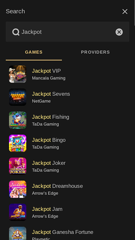 Black Label Casino Mobile Jackpot