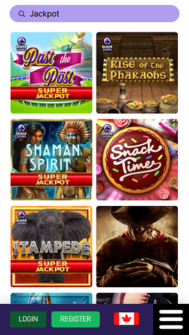 Black Spins Casino Mobile Jackpot