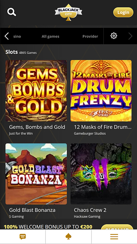 BlackJack City Casino Mobile Games