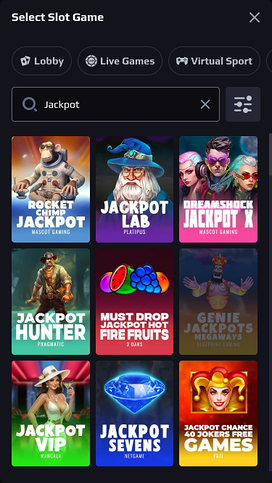 BlazeSpins Casino Mobile Jackpot