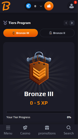 BlazeSpins Casino Mobile VIP Program