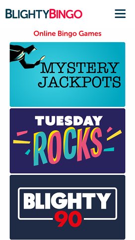 Blighty Bingo Casino Mobile Bingo