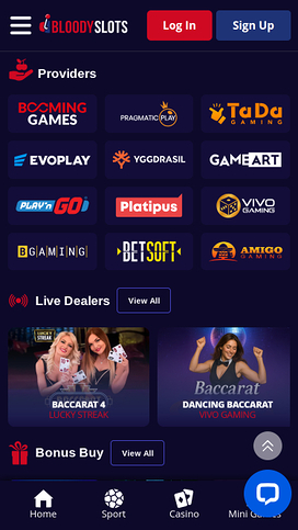 BloodySlots Casino Mobile Game Developers