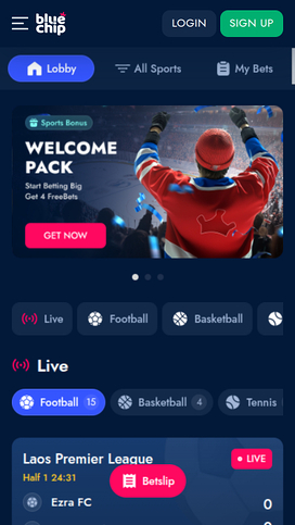 BlueChip Casino Mobile Sports
