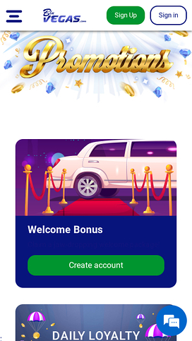 BluVegas Casino Mobile Promotions