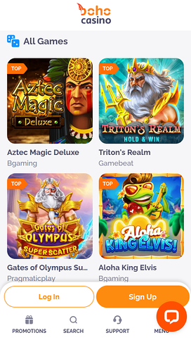 Boho Casino Mobile Games