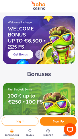 Boho Casino Mobile Promotions