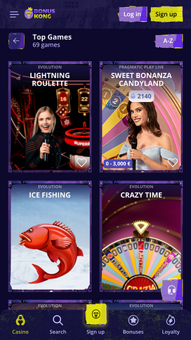 BonusKong Casino Live Dealer