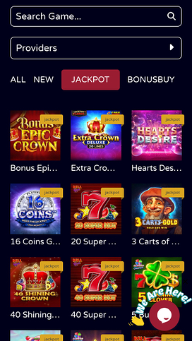 Boombang Casino Mobile Jackpot