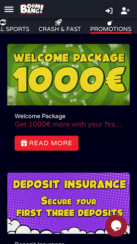 Boombang Casino Mobile Promotions