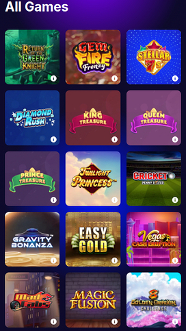 BoyleSports Casino Mobile Games