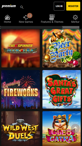 Bpremium Casino Mobile Games