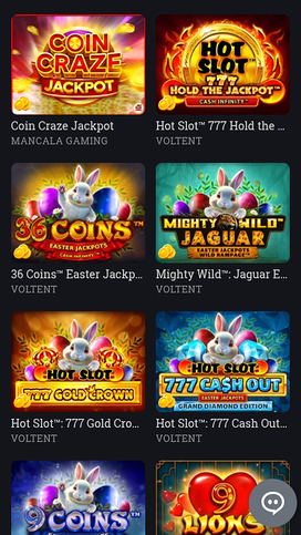 Bote móvil de Bspin.io Casino