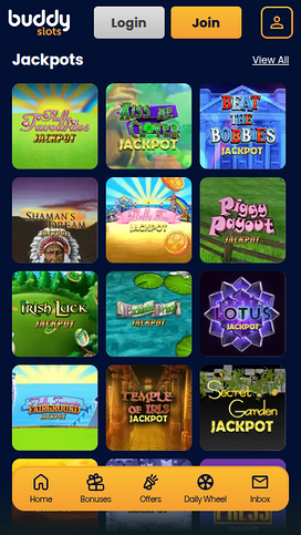 Buddy Slots Casino Mobile Jackpot